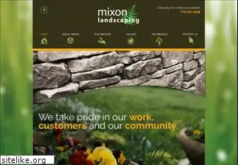 mixonlandscaping.com