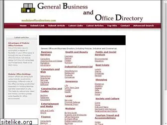 modularofficedirectory.com