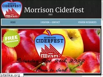 morrisonciderfest.org