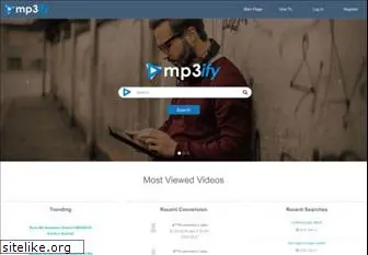 Top 76 Similar websites like mp3ify.com and alternatives