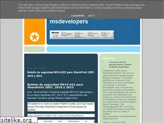 msdevelopers.blogspot.com