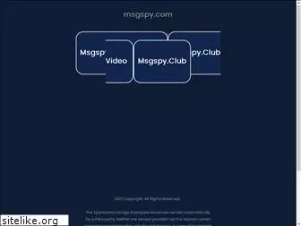 msgspy.com
