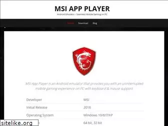 msiappplayer.com
