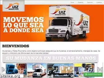 mudanzasyfletesruiz.com