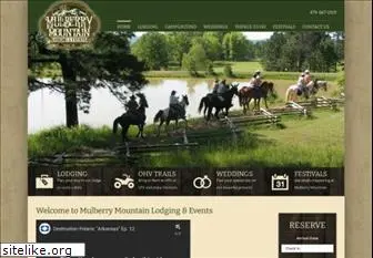 mulberrymountainlodge.com