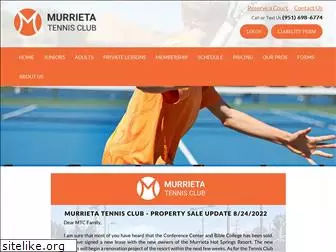 murrietatennisclub.com