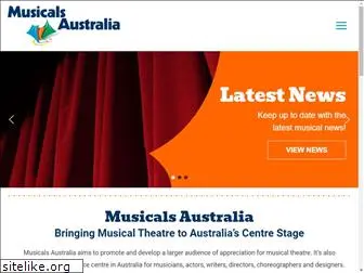 musicalsaustralia.com