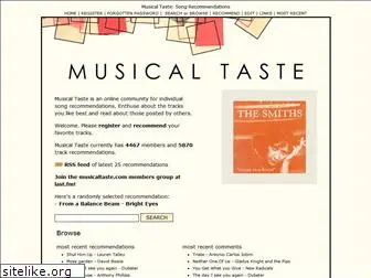 musicaltaste.com