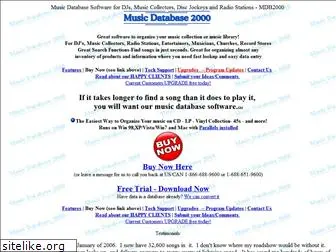 musicdatabasesoftware.com