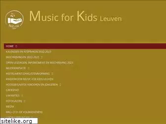 musicforkids.be