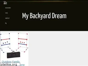mybackyarddream.com