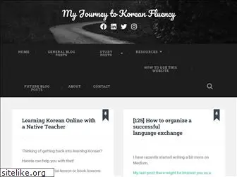 myjourneytokoreanfluency.wordpress.com