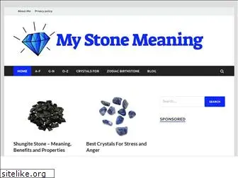 mystonemeaning.com