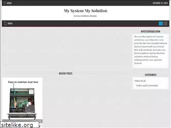 mysystemsolution.com