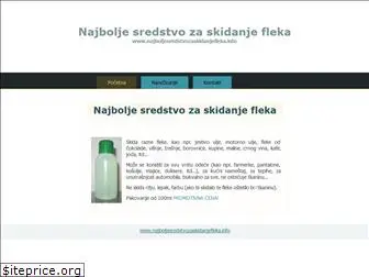 najboljesredstvozaskidanjefleka.info