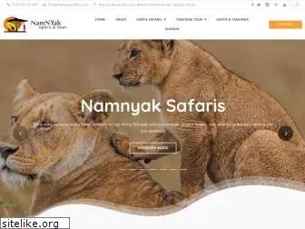 namnyaksafaris.com