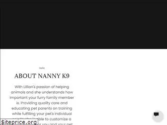 nannyk9.com