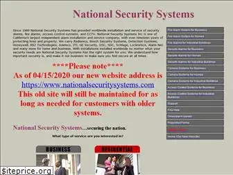 nationalsecuritysystems.net