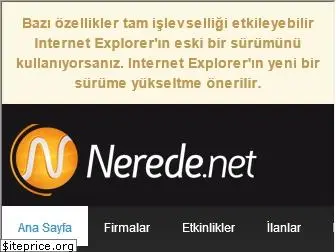 nerede.net