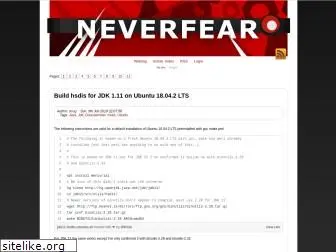 neverfear.org