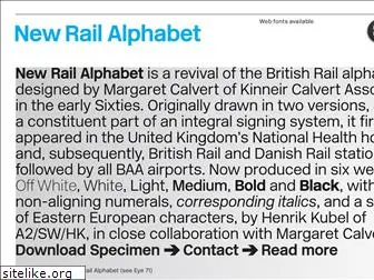 newrailalphabet.co.uk