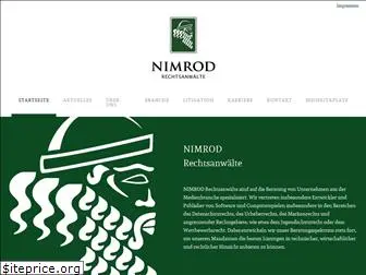 nimrod-rechtsanwaelte.de