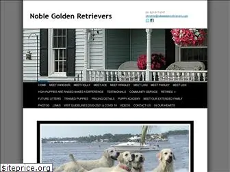 noblegoldenretrievers.com thumbnail