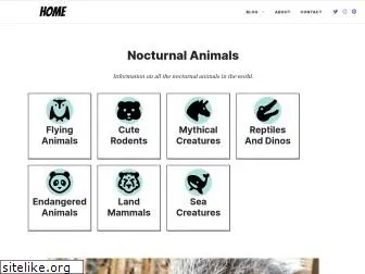 nocturnal-animals.com