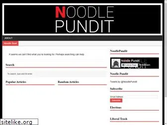 noodlepundit.com