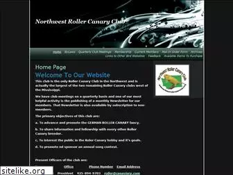 northwestrollercanaryclub.com