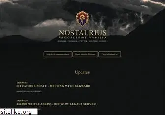 nostalrius.org