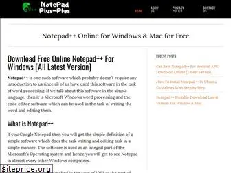 notepad plus for mac