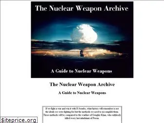 nuclearweaponarchive.org
