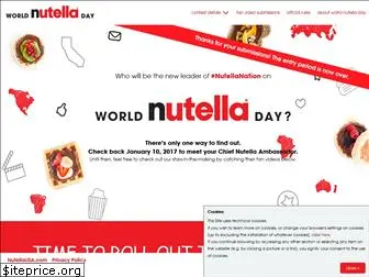 nutelladay.com