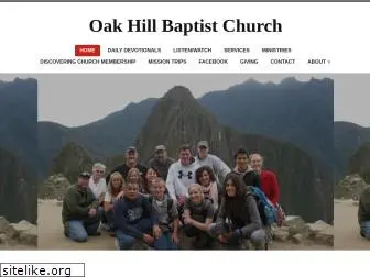 oakhillbaptist.net