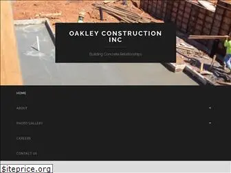 oakleyconstruction.net