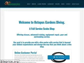 octopusgardensdiving.com