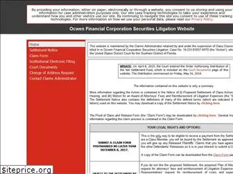 ocwensecuritieslitigation.com
