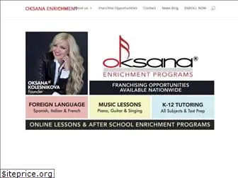 oksanaenrichment.com