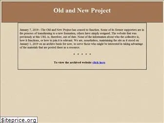 oldandnewproject.net