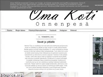 omakotionnenpesa.blogspot.com