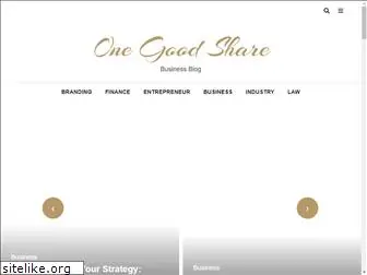 onegoodshare.com