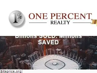 onepercentrealty.com