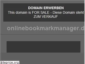 onlinebookmarkmanager.de