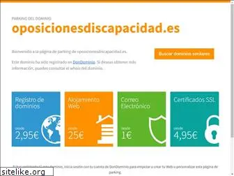 oposicionesdiscapacidad.es