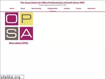 www.opsa.org.za