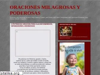 oracionesmilagrosasypoderosas.com