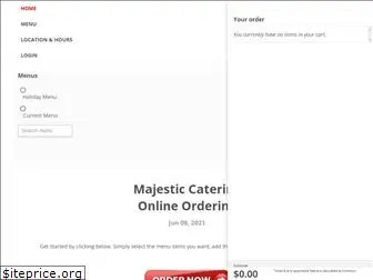 order.majesticcatering.com