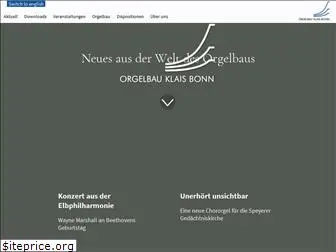 orgelbau-klais.com