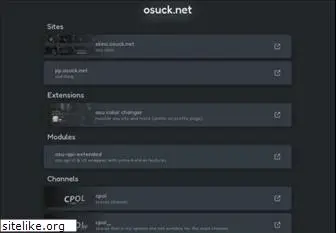 Top 62 Similar websites like osuck.net and alternatives